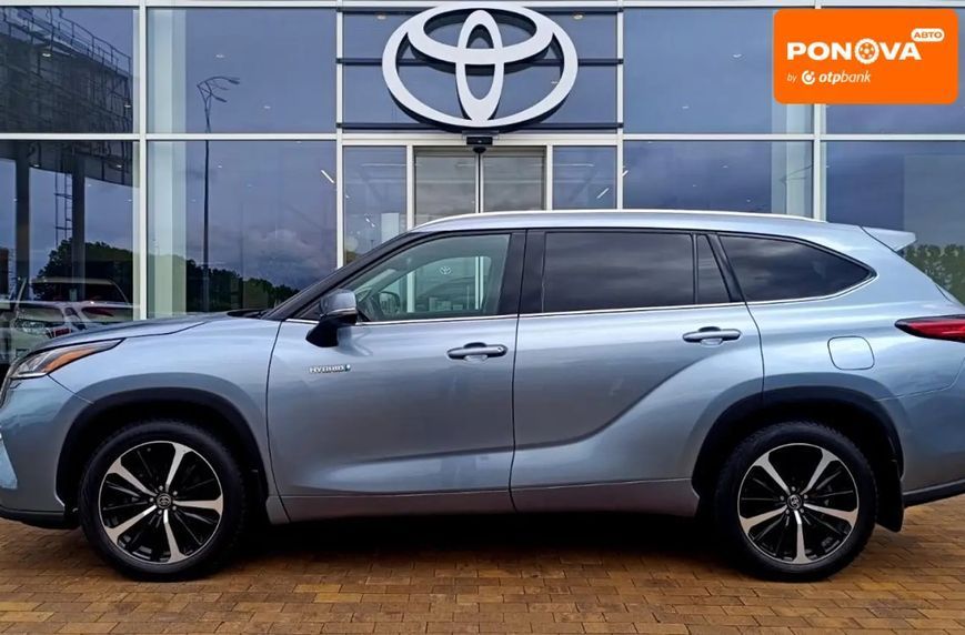 Toyota Highlander, 2021 р., Гібрид (HEV), 145 тис. км, Позашляховик / Кросовер, Сірий, Чубинське AT-10421582 фото