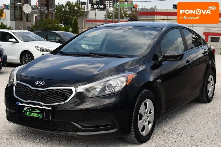 Kia Forte, 2016 р., Бензин, 120 тис. км, Седан, Чорний, Кривий Ріг AT-10397519 фото