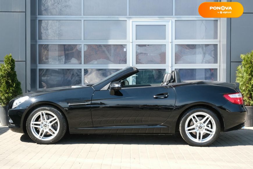 Mercedes-Benz SLK-Class, 2012, Бензин, 1.8 л., 85 тис. км, Родстер, Чорний, Одеса 34759 фото