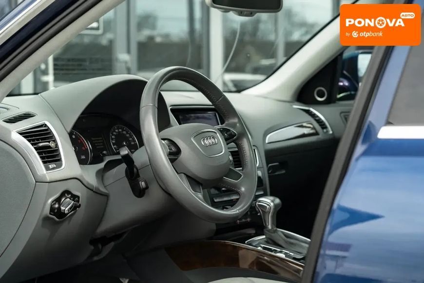 Audi Q5, 2015 р., Бензин, 161 тис. км, Позашляховик / Кросовер, Синій, Чернівці AT-10415735 фото