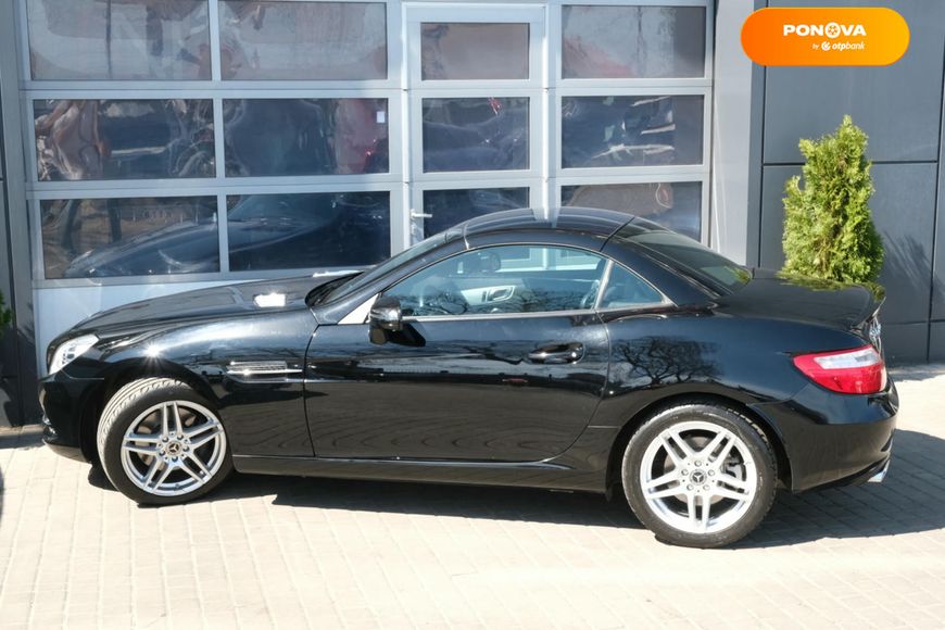 Mercedes-Benz SLK-Class, 2012, Бензин, 1.8 л., 85 тис. км, Родстер, Чорний, Одеса 34759 фото