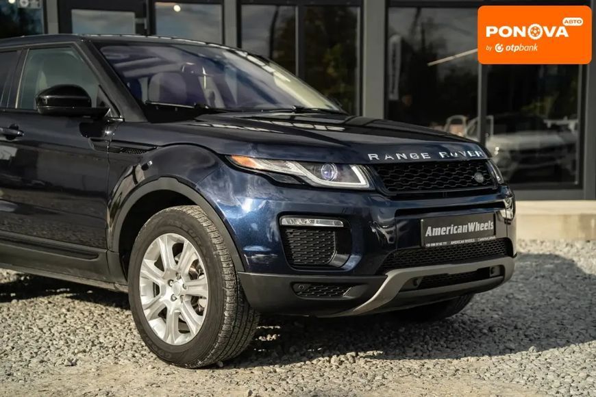 Land Rover Range Rover Evoque, 2017 р., Бензин, 116 тис. км, Позашляховик / Кросовер, Синій, Чернівці AT-10404484 фото