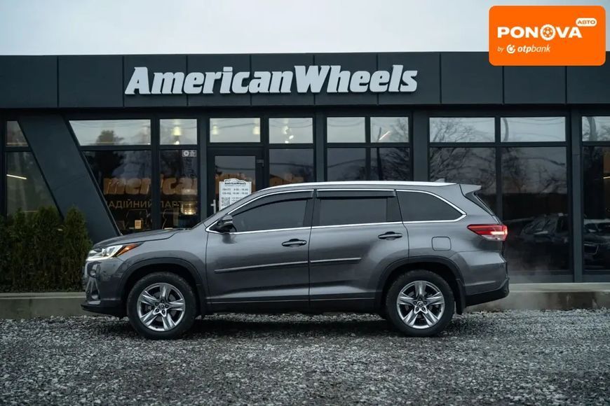Toyota Highlander, 2019 г., Бензин, 68 тыс. км, Внедорожник / Кроссовер, Серый, Черновцы AT-10405680 фото