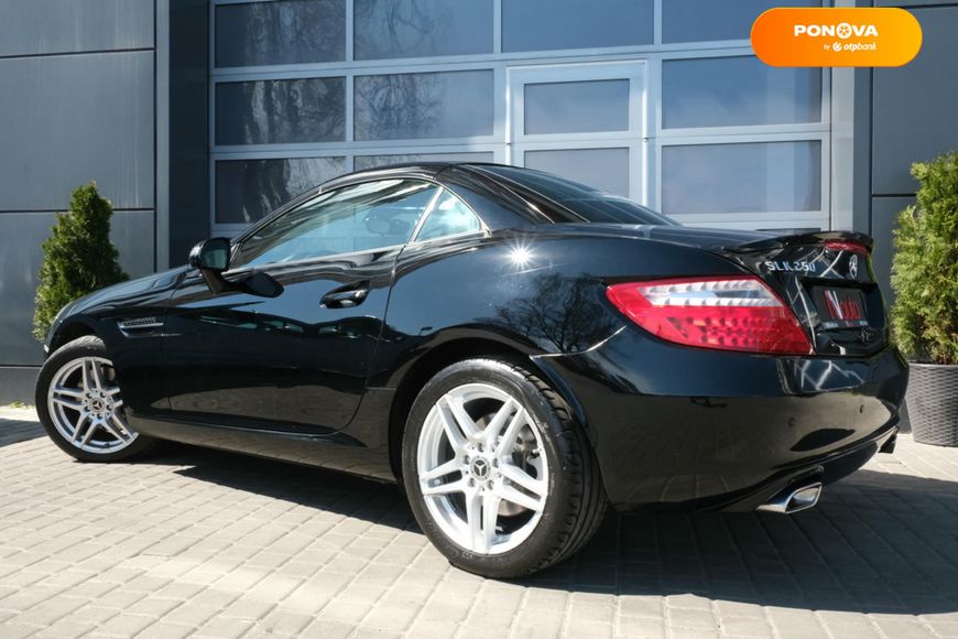 Mercedes-Benz SLK-Class, 2012, Бензин, 1.8 л., 85 тис. км, Родстер, Чорний, Одеса 34759 фото