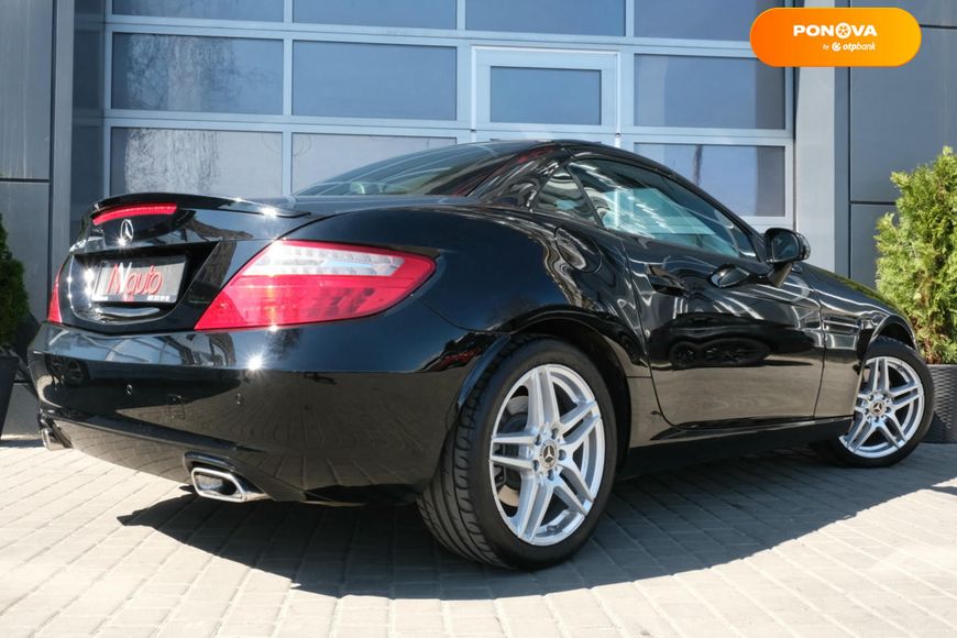 Mercedes-Benz SLK-Class, 2012, Бензин, 1.8 л., 85 тис. км, Родстер, Чорний, Одеса 34759 фото