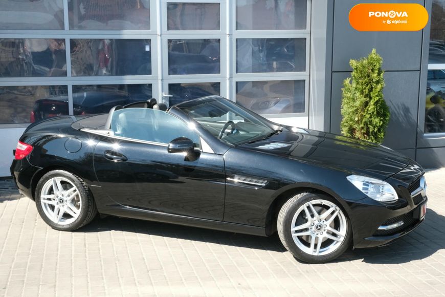 Mercedes-Benz SLK-Class, 2012, Бензин, 1.8 л., 85 тис. км, Родстер, Чорний, Одеса 34759 фото