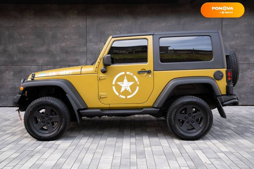 Jeep Wrangler, 2008, Бензин, 3.8 л., 67 тис. км, Позашляховик / Кросовер, Зелений, Київ 108056 фото