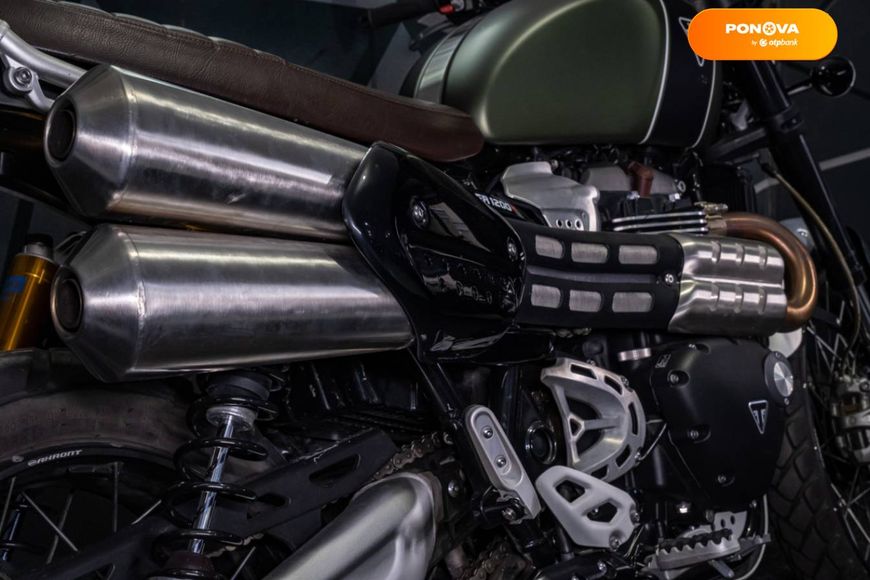 Triumph Scrambler, 2022, Бензин, 1200 см³, 1 тыс. км, Мотоцикл Многоцелевой (All-round), Зеленый, Киев moto-37608 фото