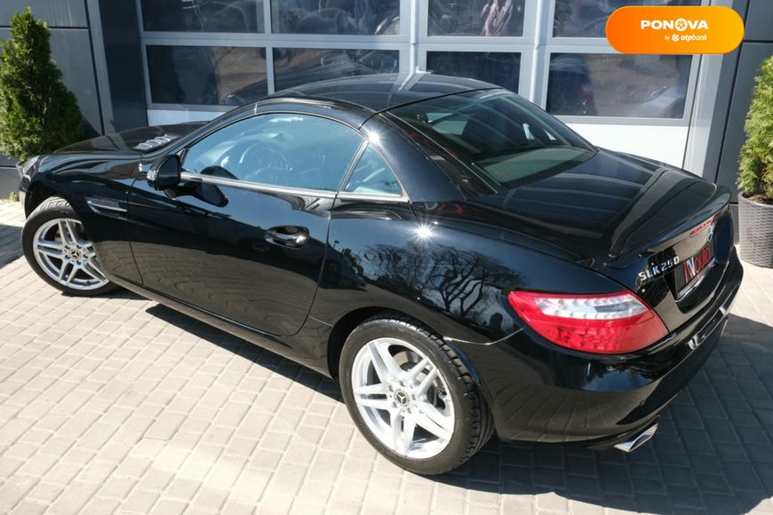 Mercedes-Benz SLK-Class, 2012, Бензин, 1.8 л., 85 тис. км, Родстер, Чорний, Одеса 34759 фото