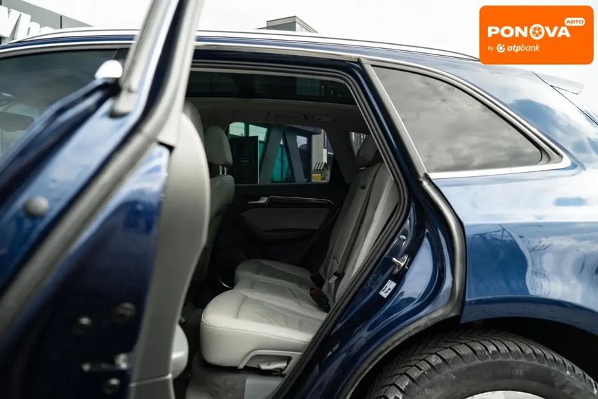 Audi Q5, 2015 р., Бензин, 161 тис. км, Позашляховик / Кросовер, Синій, Чернівці AT-10415735 фото