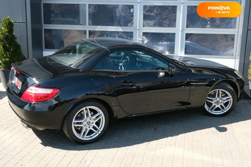 Mercedes-Benz SLK-Class, 2012, Бензин, 1.8 л., 85 тис. км, Родстер, Чорний, Одеса 34759 фото