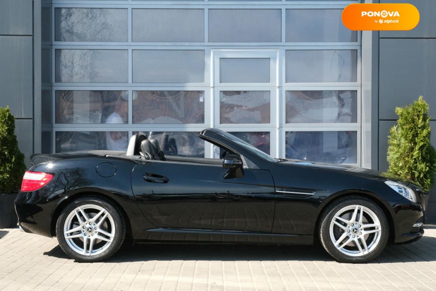 Mercedes-Benz SLK-Class, 2012, Бензин, 1.8 л., 85 тис. км, Родстер, Чорний, Одеса 34759 фото