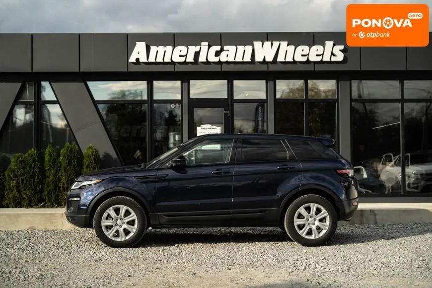 Land Rover Range Rover Evoque, 2017 р., Бензин, 116 тис. км, Позашляховик / Кросовер, Синій, Чернівці AT-10404484 фото