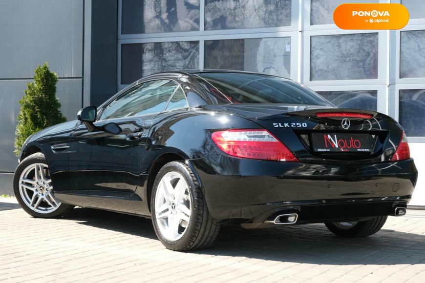 Mercedes-Benz SLK-Class, 2012, Бензин, 1.8 л., 85 тис. км, Родстер, Чорний, Одеса 34759 фото