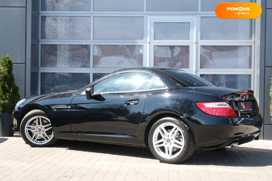 Mercedes-Benz SLK-Class, 2012, Бензин, 1.8 л., 85 тис. км, Родстер, Чорний, Одеса 34759 фото