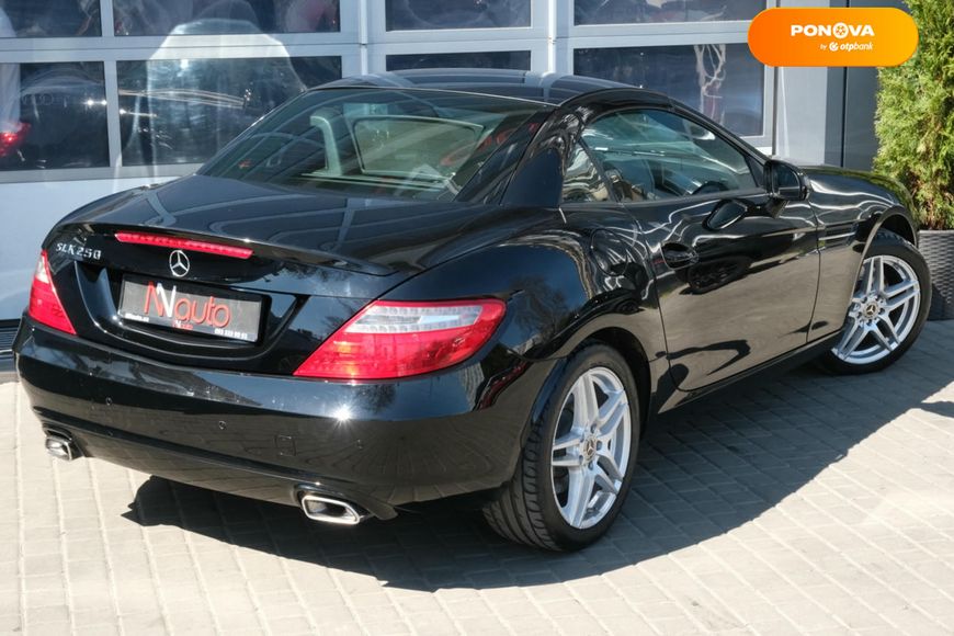 Mercedes-Benz SLK-Class, 2012, Бензин, 1.8 л., 85 тис. км, Родстер, Чорний, Одеса 34759 фото