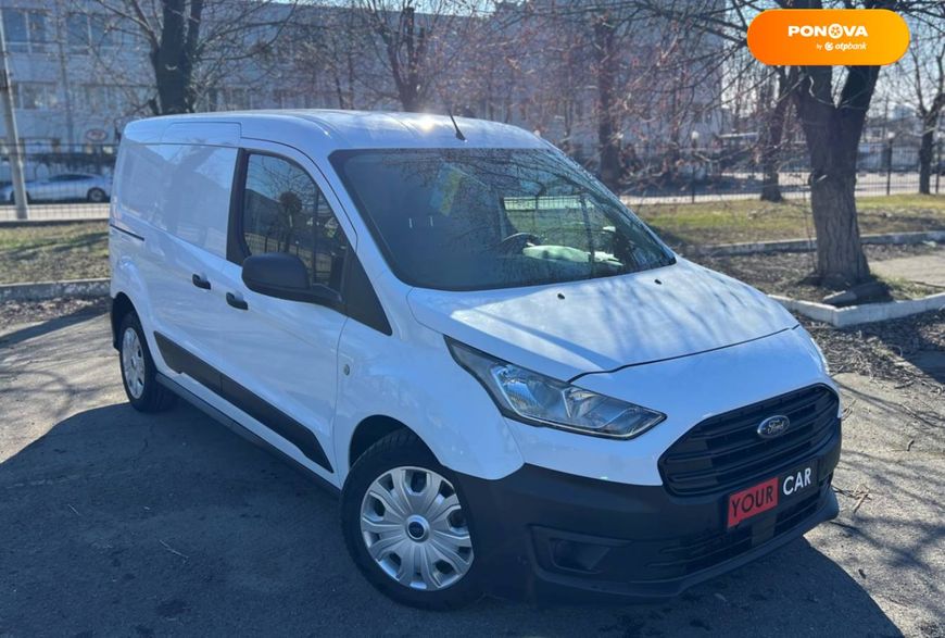 Ford Transit Connect, 2018, Бензин, 2 л., 55 тис. км, Вантажний фургон, Білий, Київ 40420 фото