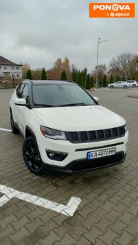 Jeep Compass, 2019, Бензин, 2.36 л., 55 тис. км, Позашляховик / Кросовер, Білий, Київ Cars-Pr-276721 фото