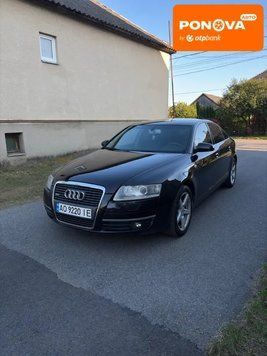 Audi A6, 2007 г., Бензин, 286 тыс. км, Седан, Чорный, Ужгород AT-10400519 фото