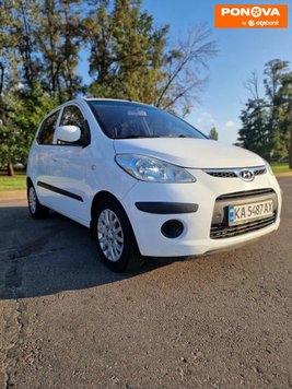 Hyundai i10, 2008, Бензин, 1.1 л., 205 тис. км, Хетчбек, Білий, Київ Cars-Pr-262901 фото