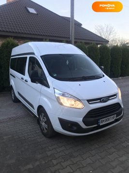 Ford Transit Custom, 2015, Дизель, 2.2 л., 358 тис. км, Мінівен, Білий, Житомир Cars-Pr-235200 фото