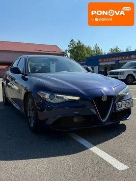 Alfa Romeo Giulia, 2018 г., Бензин, 79 тыс. км, Седан, Синий, Софіївська Борщагівка AT-10419137 фото