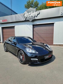 Porsche Panamera, 2010, Бензин, 4.8 л., 112 тис. км, Седан, Чорний, Дніпро (Дніпропетровськ) Cars-Pr-269453 фото