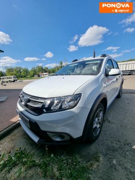 Dacia Sandero StepWay, 2015, Дизель, 1.5 л., 195 тис. км, Позашляховик / Кросовер, Білий, Сміла Cars-Pr-271849 фото