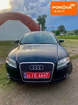 Audi A4, 2006 р., Бензин, 210 тис. км, Седан, Чорний, Сміла AT-10417939 фото