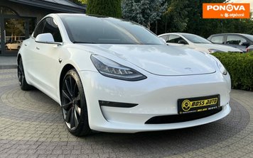 Tesla Model 3, 2019, Електро, 48 тис. км, Седан, Білий, Львів 278523 фото