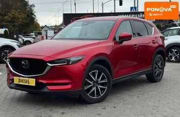 Mazda CX-5, 2018 р., Дизель, 141 тис. км, Позашляховик / Кросовер, Червоний, Вінниця AT-10430326 фото