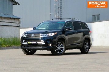 Toyota Highlander, 2018, Бензин, 3.5 л., 1 тис. км, Позашляховик / Кросовер, Чорний, Київ 280401 фото