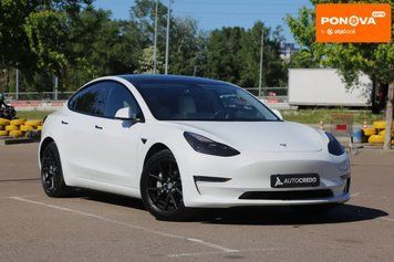 Tesla Model 3, 2022 р., Електро, 69 тис. км, Седан, Білий, Київ AT-10418135 фото