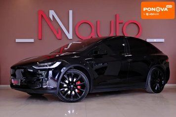 Tesla Model X, 2018 р., Електро, 160 тис. км, Позашляховик / Кросовер, Чорний, Одеса AT-10416405 фото
