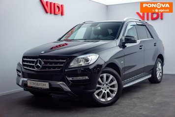 Mercedes-Benz M-Class, 2012, Дизель, 2.1 л., 253 тис. км, Позашляховик / Кросовер, Чорний, Київ 278177 фото