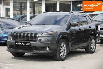Jeep Cherokee, 2018 р., Газ пропан-бутан / Бензин, 244 тис. км, Позашляховик / Кросовер, Сірий, Харків AT-10417460 фото