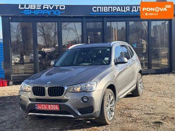 BMW X3, 2015 г., Бензин, 250 тыс. км, Внедорожник / Кроссовер, Серый, Киев AT-10412006 фото