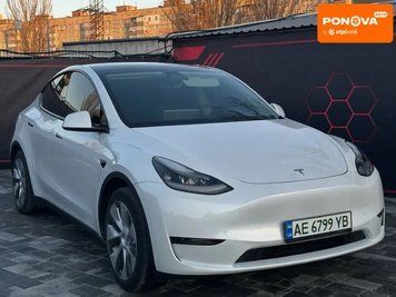 Tesla Model Y, 2022 г., Електро, 65 тыс. км, Седан, Белый, Днепр (Днепропетровск) AT-10410987 фото
