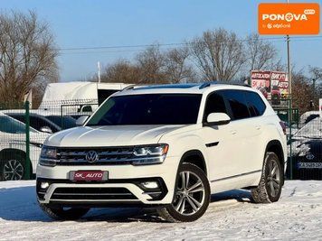Volkswagen Atlas, 2017 р., Бензин, 108 тис. км, Позашляховик / Кросовер, Білий, Київ AT-10408167 фото