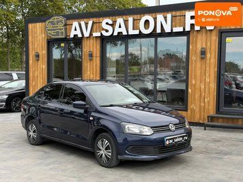 Volkswagen Polo, 2013 р., Бензин, 226 тис. км, Седан, Синій, Рівне AT-10429427 фото