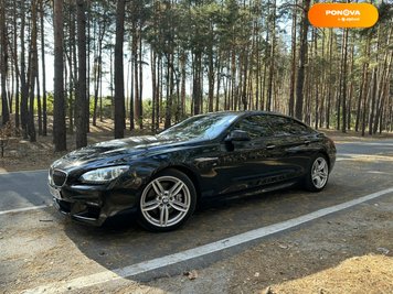 BMW 6 Series Gran Coupe, 2014, Бензин, 3 л., 119 тис. км, Купе, Чорний, Полтава Cars-Pr-216150 фото