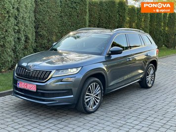 Skoda Kodiaq, 2020, Дизель, 1.97 л., 201 тис. км, Позашляховик / Кросовер, Сірий, Луцьк Cars-Pr-275574 фото