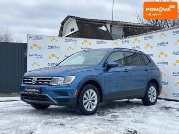 Volkswagen Tiguan, 2018 р., Бензин, 187 тис. км, Позашляховик / Кросовер, Синій, Луцьк AT-10407965 фото