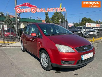 Ford Focus C-Max, 2006, Дизель, 1.56 л., 139 тис. км, Мінівен, Червоний, Миколаїв 128655 фото