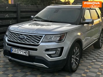 Ford Explorer, 2017, Бензин, 3.5 л., 183 тис. км, Позашляховик / Кросовер, Сірий, Київ Cars-Pr-262772 фото