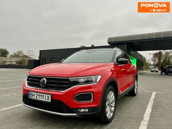 Volkswagen T-Roc, 2020, Бензин, 1.5 л., 28 тис. км, Позашляховик / Кросовер, Червоний, Одеса Cars-Pr-264125 фото