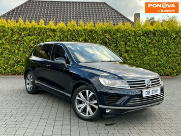 Volkswagen Touareg, 2015, Дизель, 2.97 л., 228 тис. км, Позашляховик / Кросовер, Синій, Стрий 279986 фото