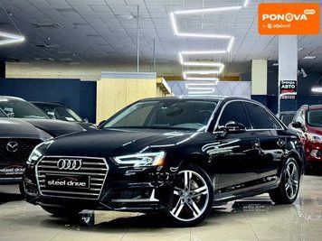Audi A4, 2017 р., Бензин, 109 тис. км, Седан, Чорний, Миколаїв AT-10413215 фото