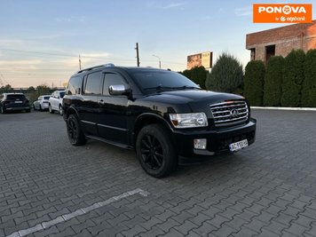 Infiniti QX56, 2007, Газ пропан-бутан / Бензин, 5.6 л., 181 тис. км, Позашляховик / Кросовер, Чорний, Луцьк 209679 фото