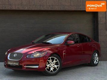 Jaguar XF, 2008 р., Газ пропан-бутан / Бензин, 206 тис. км, Седан, Червоний, Миколаїв AT-10418187 фото